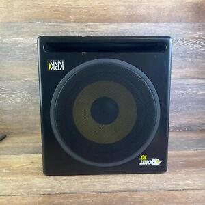 KRK ROKIT Powered 10s Black Wired Active Studio Monitor Subwoofer Speakers
