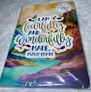 Fearfully and Wonderfully Made Psalm 139:14 Journal Book - Picture 1 of 2