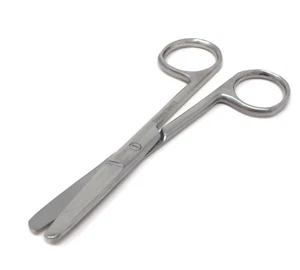 3 Stainless Steel Operating Dissecting Scissors 6.5" Straight BLUNT BLUNT Tip - Picture 1 of 6