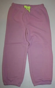 New Gymboree Girls 5 year Soft Sweatpants Comfy Purple w Heart Rear Pocket - Picture 1 of 4