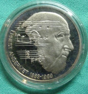 1983 Switzerland Proof 5 Francs - Ernest Ansermet - Picture 1 of 2