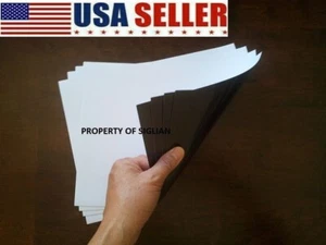 Laser Printable Magnet Sheets (10 Sheets of 15 mil Thickness) - Picture 1 of 2