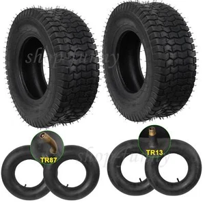 16x6.50-8 Tyre & Inner Tube Ride On Lawn Mower Garden Tractor Turf Tire 16x650x8 - Picture 1 of 25