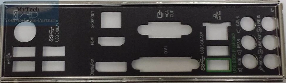 ASUS I/O IO SHIELD BLENDE BRACKET Z97-PRO  NEU/NEW - Bild 1 von 1