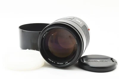 [Almost Mint] Minolta AF 100mm f2 for Sony A Mount Portrait Lens from JAPAN - Image 1 of 4