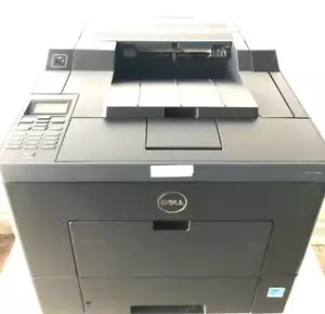 DELL C3760DN COLOR LASERJET PRINTER 110 VAC 10A TONER LEVELS IN PICTURE - Picture 1 of 12