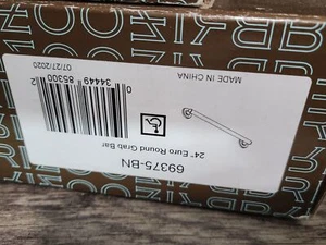 BRIZO 69375-BN 24" Round Grab Bar NEW - Picture 1 of 1