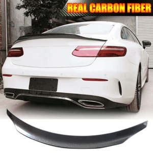 For Benz C238 E400 E450 Coupe 2017-19 Rear Trunk Spoiler Boot Wing REAL CARBON - Bild 1 von 14