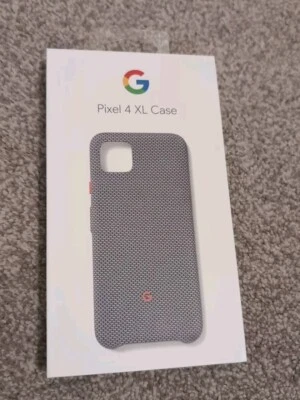 Genuine Google Pixel 4 XL Official Fabric Case Grey Orange Brand New SEALED 4XL - Image 1 of 3