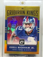 2016 Donruss Optic Odell Beckham Jr. Gridiron Kings Gold 7/10!