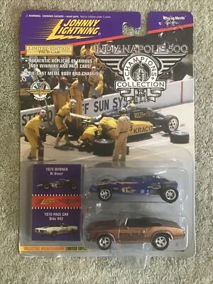 Johnny Lightning 1996 1970 AL OUR Indy Winner & Olds Pace Car 1/64 Serie 4 Foto 1 de 4