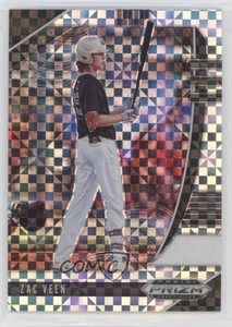 2020 Panini Prizm Draft Picks Power Plaid Prizm /35 Zac Veen #PDP9