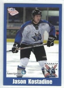 Jason Kostadine 2007-08 Augusta Lynx (ECHL) 