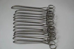 Aesculap, Peritoneumklemme nach MIKULICZ  BJ 526, 220 mm lang - Bild 1 von 6