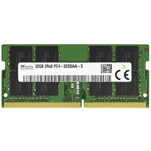 Hynix 32GB DDR4 3200 MHz PC4-25600 SODIMM 260-Pin 2Rx8 Laptop Memory RAM 1x 32G - Picture 1 of 2