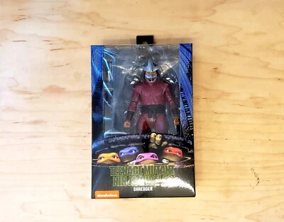 🐢 Figura NECA Shredder Teenage Mutant Ninja Turtles 1990 Película 7" TMNT 🐢 Foto 1 de 2