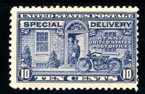 USAstamps Unused FVF US 1922 Special Delivery Scott E12 OG MHR - Picture 1 of 2
