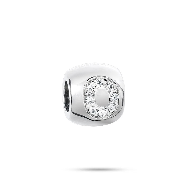  MORELLATO CHARMS DROPS O WHITE CRYSTAL  COMPONIBILE   SCZL3     NUOVO  - Immagine 1 di 1