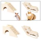 Wood Hamster Climbing Toy Interesting Hide and Seek Hamster Hut Playing for
