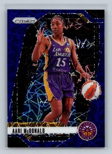 Aari McDonald 2024 Panini Prizm WNBA Blue Velocity Prizms #97 Los Angeles Sparks - Picture 1 of 2