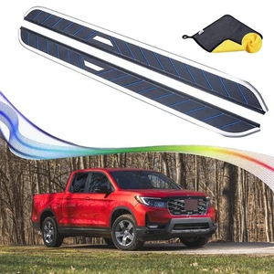 Fit Honda Ridgeline 2017-2026 Running Boards Side Step Pedals Nerf Bar W/Bracket - Picture 1 of 9