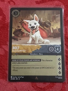 FOIL Lorcana Reign of Jafar - Bolt - Down but Not Out - 29/204 - Rare M/NM FOIL - Picture 1 of 7