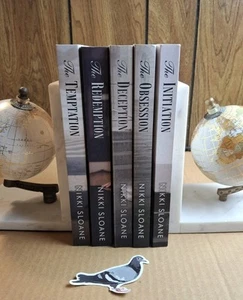 FILTHY RICH AMERICANS Bks 1-5 Nikki Sloane TEMPTATION -THE INITIATION - Picture 1 of 11