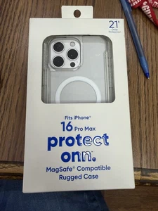 Protect Onn iPhone 16 Pro Max MagSafe Kompatibel Robust Case 21' Fallgetestet - Bild 1 von 2