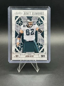 Camiseta Jason Kelce 2024 Panini Absolute Draft Diamonds #DDJ-JKE MEM Eagles - Imagen 1 de 2