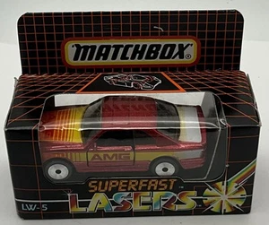 1987 Matchbox Superfast Lasers AMG Mercedes 500 SEC LW-5 - Picture 1 of 5