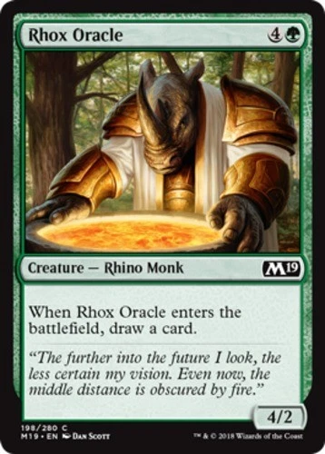 x1 Rhox Oracle - Core Set 2019 (M19) - NM - MTG - Image 1 of 1
