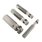 ABN Internal Pipe Removal Tool Nipple Extractor Internal Pipe Wrench Set 4-Piece