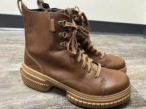 Sorel Ona Ave Damenstiefel Spitze wasserdicht NL5141-243 Samt hellbraun Gummi 2 Größe 12 - Bild 1 von 14