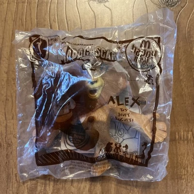 Juguete Happy Meal Alex #7 McDonald's 2008 nuevo y sellado de Madagascar 2 Foto 1 de 2