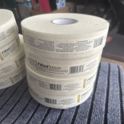 Cinta para juntas para paneles de yeso Adfors Fibafuse FDW8652 2 pulgadas x 250 pies blanco, paquete de 8 Foto 1 de 2