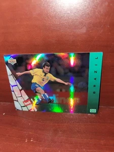 1994 Upper Deck World Cup Contenders English/Spanish #HS4 Dunga Hot Shots - Picture 1 of 2