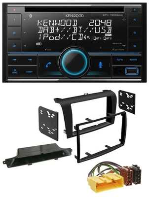 Kenwood CD 2DIN DAB USB MP3 Bluetooth Autoradio für Mazda 3 (2003-2009) - Bild 1 von 4
