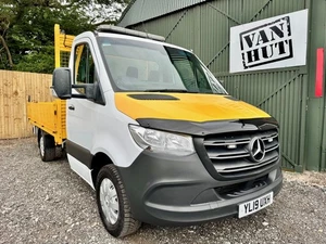 *AIR-CON* *Euro 6* 2019 Mercedes-Benz Sprinter 314 CDI MWB L2 ALUMINIUM Dropside - Picture 1 of 24