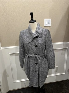 Samuel Dong Knit Coat Sz M - Picture 1 of 6