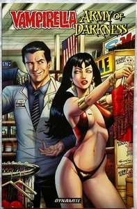Vampirella Army of Darkness - TPB Paperback Dynamite Comics *NEW* - Picture 1 of 2