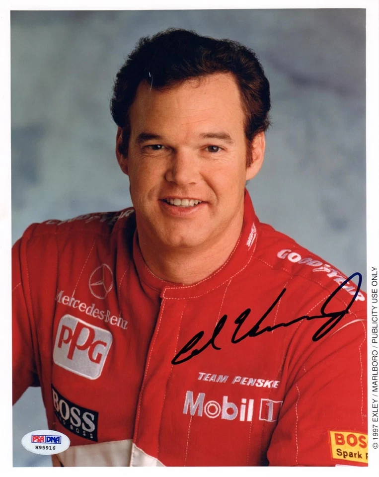 Al Unser Jr. SIGNED 8x10 Photo Formula 1 Indianapolis 500 PSA/DNA AUTOGRAPHED - Image 1 of 1