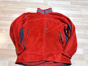 Vintage Patagonia R3 Red Orange Men Size XL Rare Fuzzy Made in USA - Picture 1 of 7