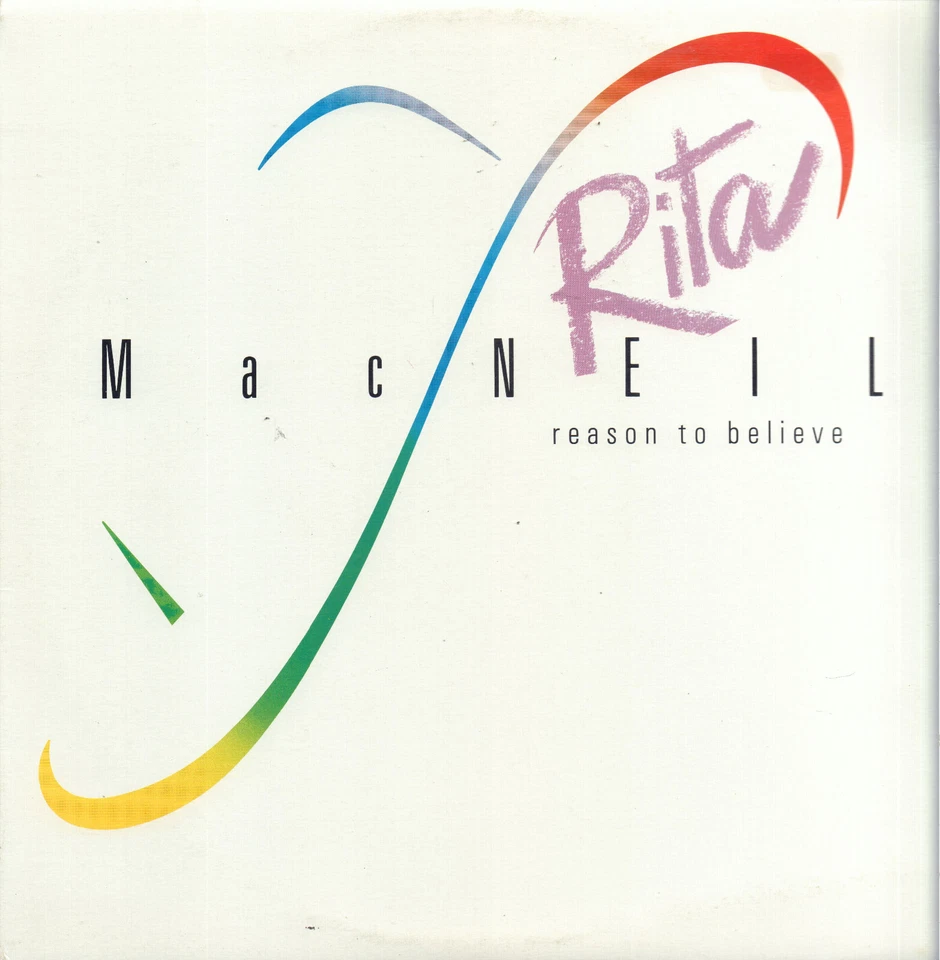 Rita MacNeil - Reason To Believe, 1988 Australian LP, with inner bag. - Image 1 of 1