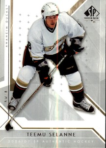 2006-07 SP Authentic #100 Teemu Selanne