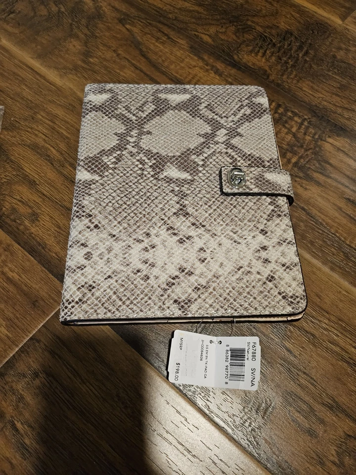 COACH F67880 SNAKE IPAD SLEEVE 10X8 OD 9 3/4X7 1/2 ID W/TAGS - For older models - Image 1 of 2