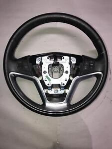 12 13 14 15 CHEVY CAPTIVA Steering Wheel JET BLACK w/ bluetooth w/ leather