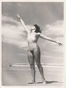 TIRAGE PHOTO	ARGENTIQUE 1970		PINUP FEMME NUE NU ARTISTIQUE FORMAT 18X24cm - Foto 1 di 1