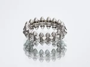 Anillo Cartier Clash Mediano Oro Blanco Talla O 55 Caja y Certificado - Imagen 1 de 14