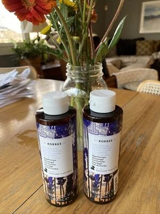 Set of 2 Korres Lavender Blossom Shower Gel 250ml 8.45oz Brand New Unsealed - Picture 1 of 6