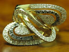 Yellow Gold Diamond Ring / 14Kt 583 Gold /0,264Ct Diamond/6,2G/ Rg 55